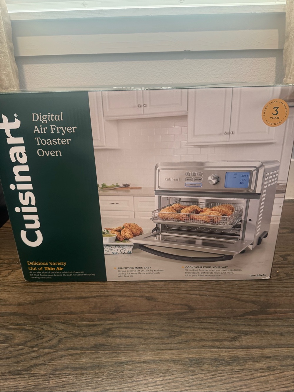 Cuisinart Silver Digital Air Fryer Toaster Oven